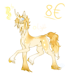 Light unicorn redesign (MLP Open Adoptable)