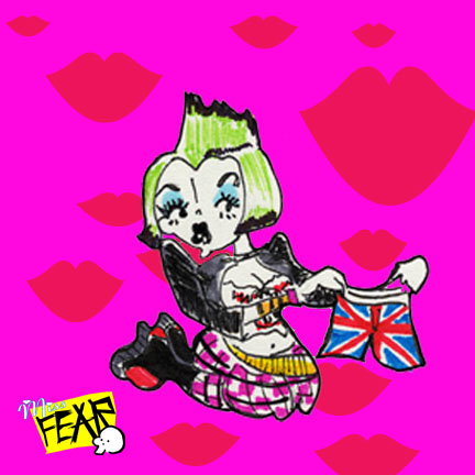 Punk Rock Pin Up