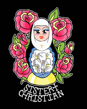 Sister Christian Sticker