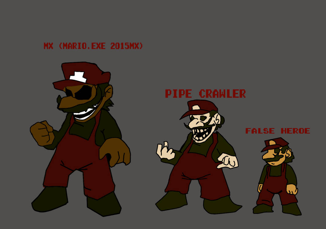 Exe Mario Box MX Mario.exe 2015x reference sheet by Matiasprox3000 on DeviantArt