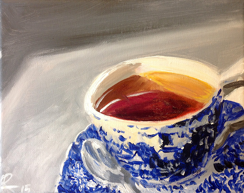 Painting Cup O Tea