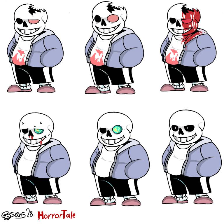 Sans Angst Horrortale sans emotions. by TrollSkElEtOn28 on DeviantArt