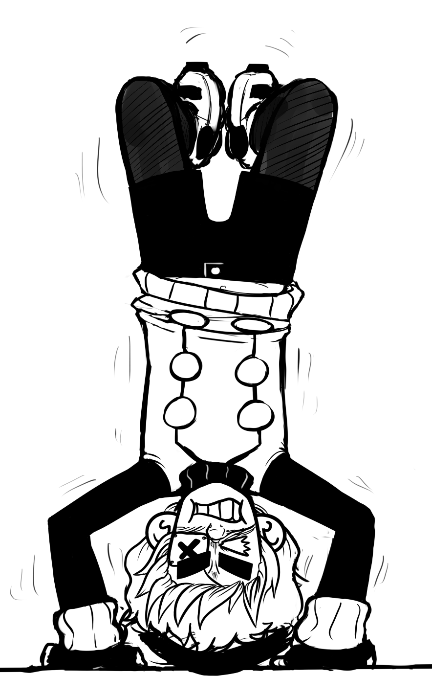 Handstand by GoonRaccoon on DeviantArt