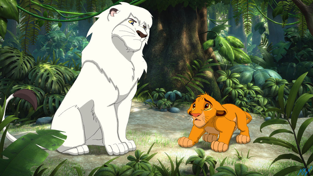 Kimba Raise Simba: The Meeting by Nicros-Man on DeviantArt