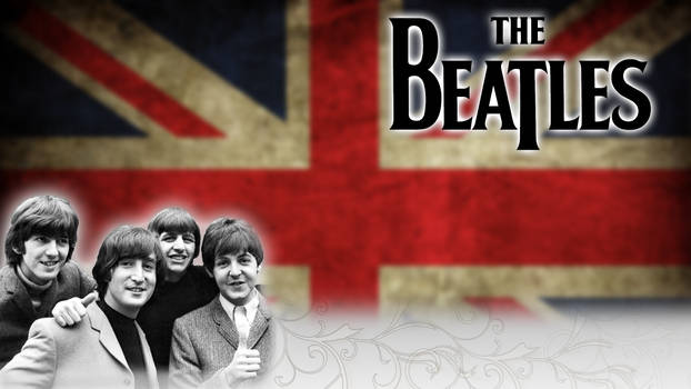 Beatles Wallpaper The UK Flag