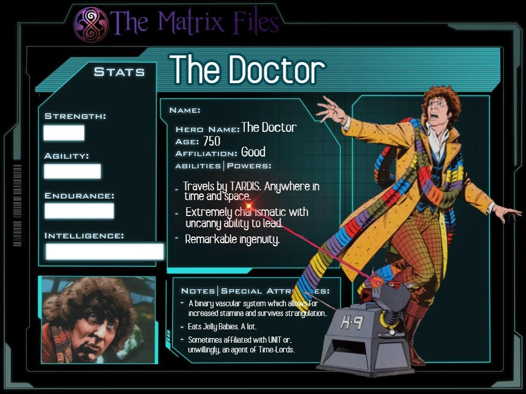 The Matrix Files: The Doctor by RobertJMeddings on DeviantArt