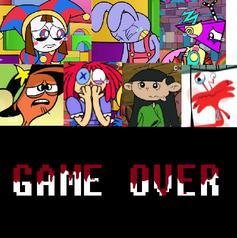 Everyone's reaction to reading ''Game Over'' words by LeCugot on DeviantArt