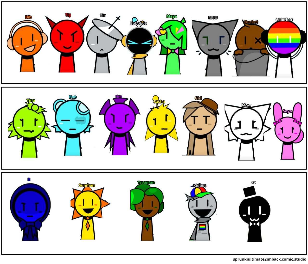 Sprinkle characters by LeCugot on DeviantArt