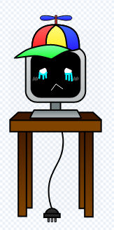 Crying Npc Computer Swapped horror Mr. Fun Computer crying by LeCugot on DeviantArt