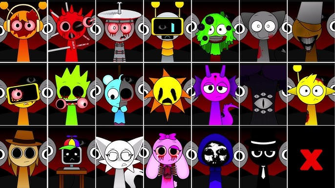 Swpped Character Sprunki swapped movie characters by LeCugot on DeviantArt