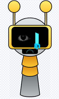 Swapped horror Fun Bot crying by LeCugot on DeviantArt