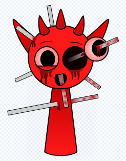 Swapped Horror Raddy with cute face by LeCugot on DeviantArt