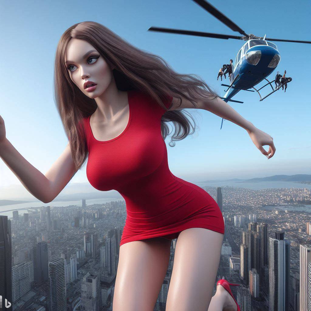 Giantess woman by IA. 7 by vladix3000 on DeviantArt