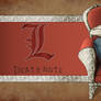 Death Note L Wallpaper