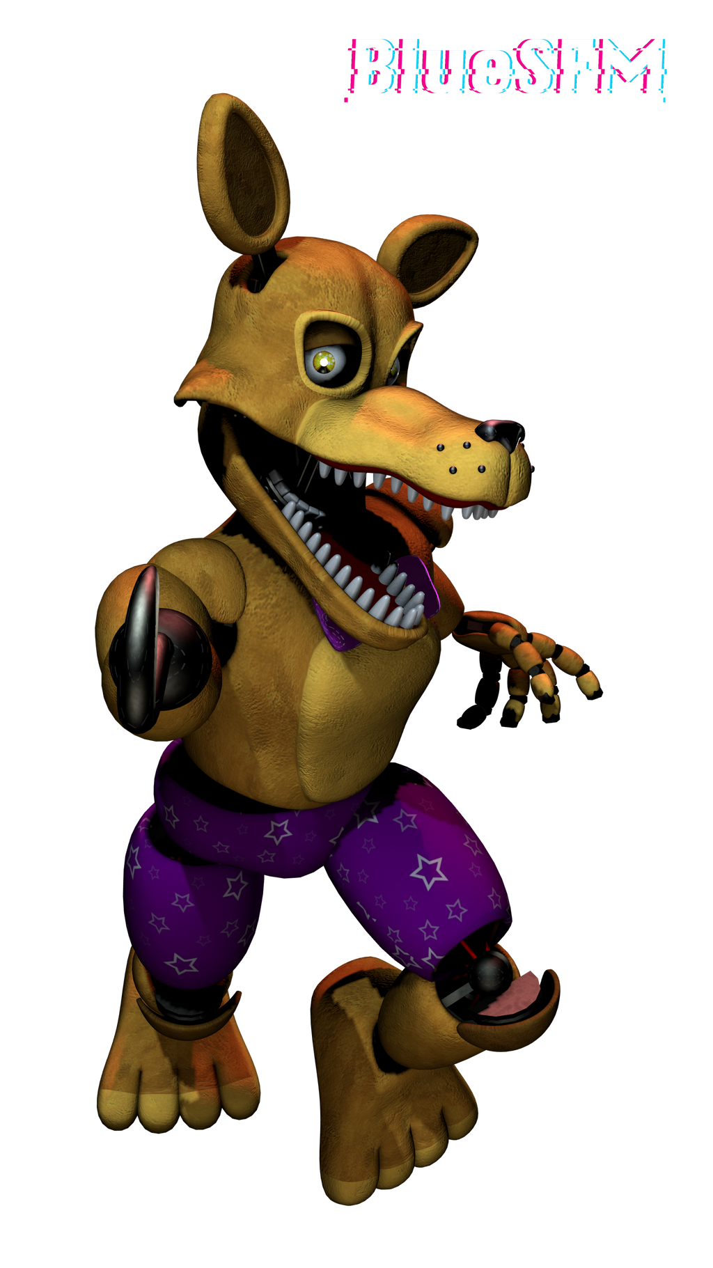 SpringFoxy Render by BlueNegatiive on DeviantArt