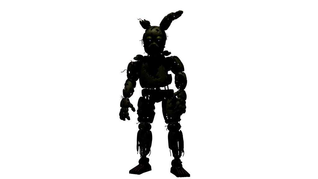 Spring Trap Render Simple SpringTrap Render by BlueNegatiive on DeviantArt