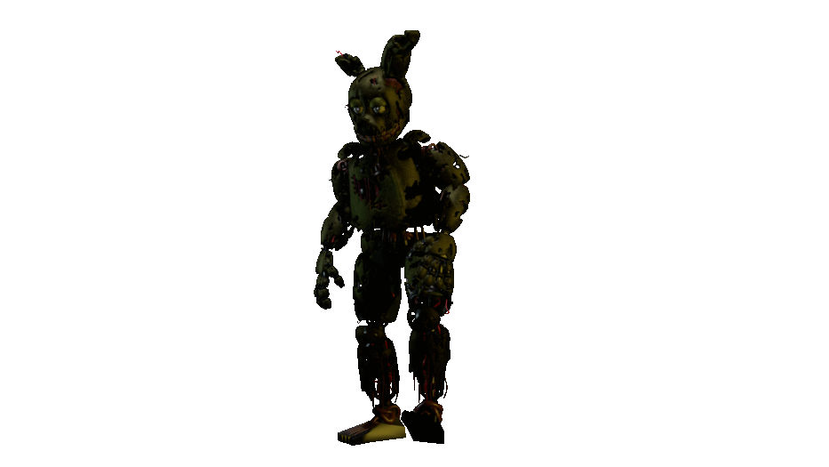 SpringTrap Walk Cycle (First Animation in Blender) by BlueNegatiive on ...