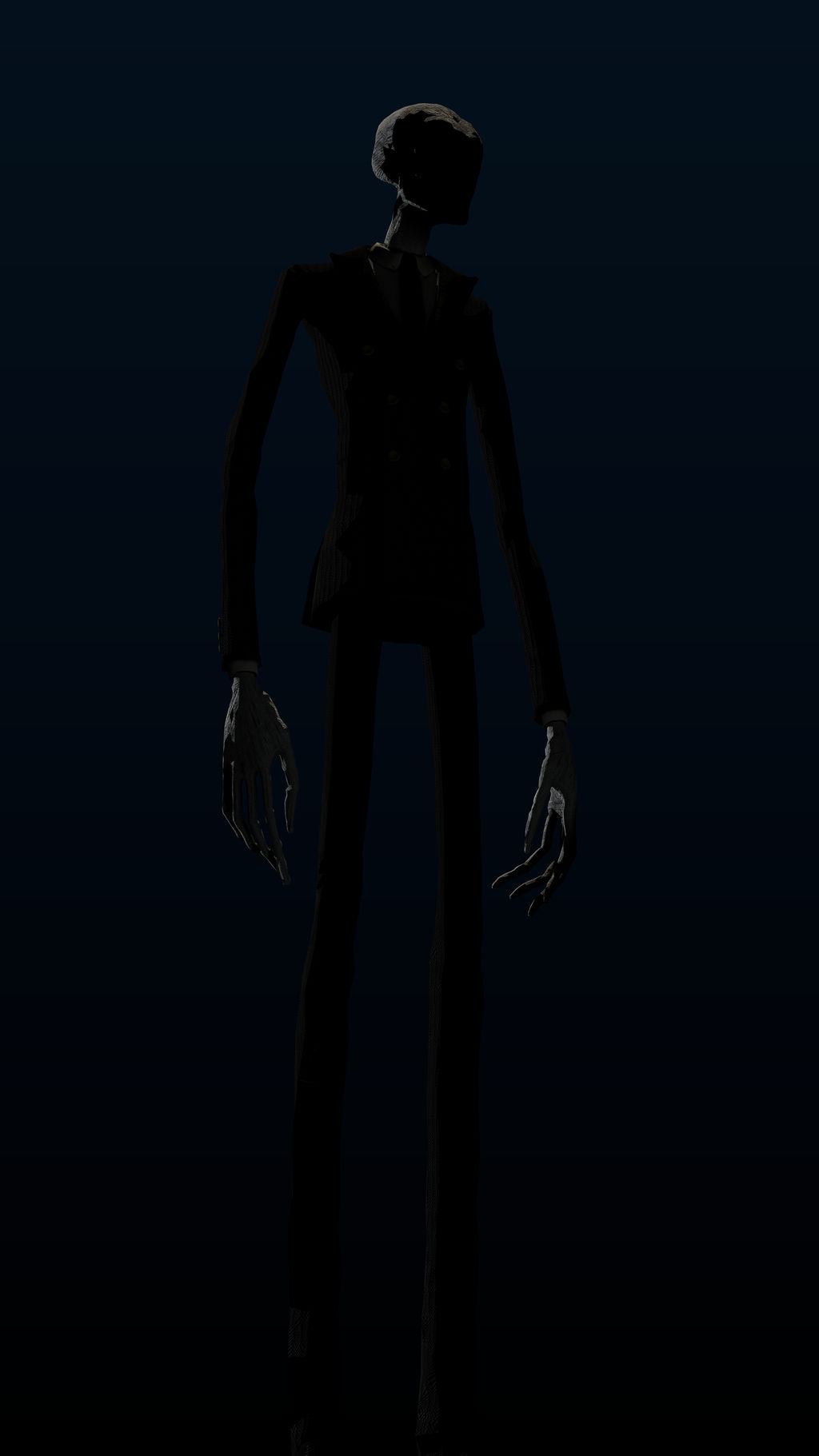 SlenderMan Render by BlueNegatiive on DeviantArt