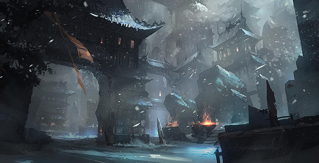 The last town by Zudartslee on DeviantArt