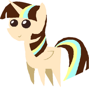 Delicate Blossom:Me as a Pony-Pointy Pony Version-