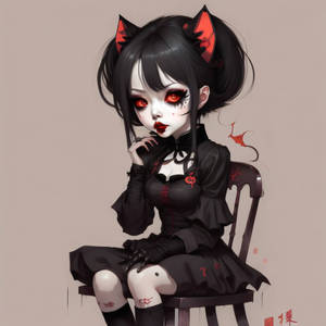 Creepy Goth Loli 