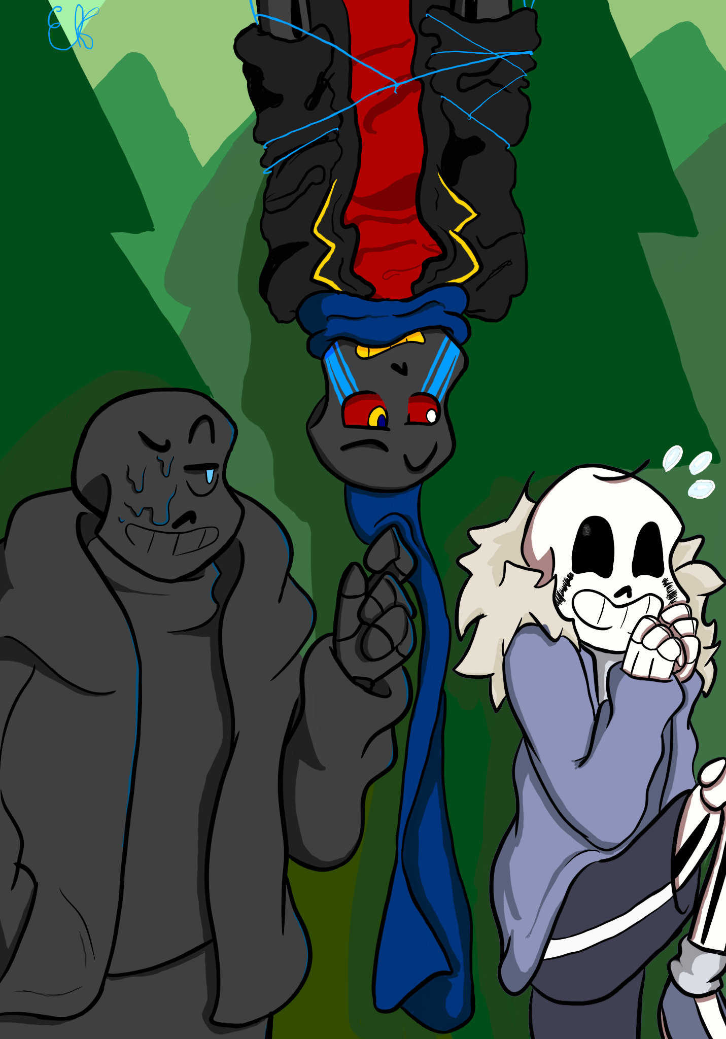 Killer Sans and Nightmare sans by error527 on DeviantArt