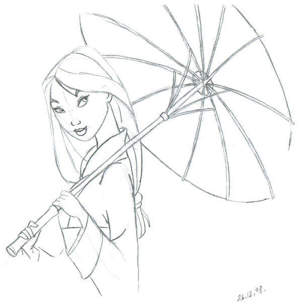 Mulan sketch