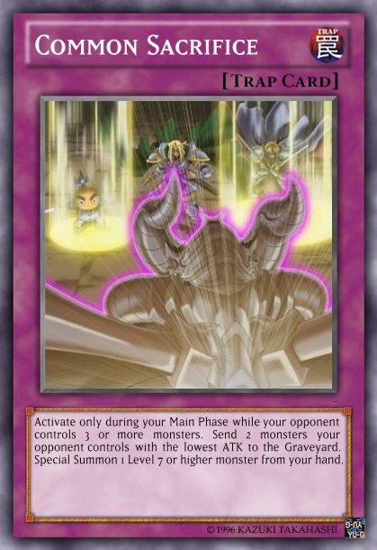 yugioh sacrifice cards Amazon.com: Yu-Gi-Oh! - Dark - BLHR-EN056 - Secret Rare - 1st Edition Mint / near mint condition trading card Offering to the Snake Deity