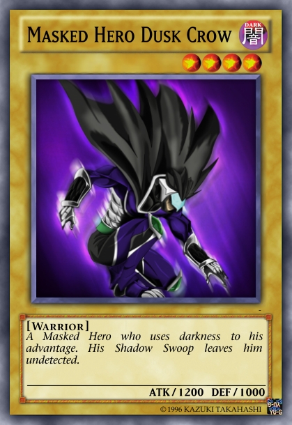 TTP1-JP024 Masked HERO Dusk Crow (PSER TTP1-JP024 Masked HERO Dusk Crow (PSER