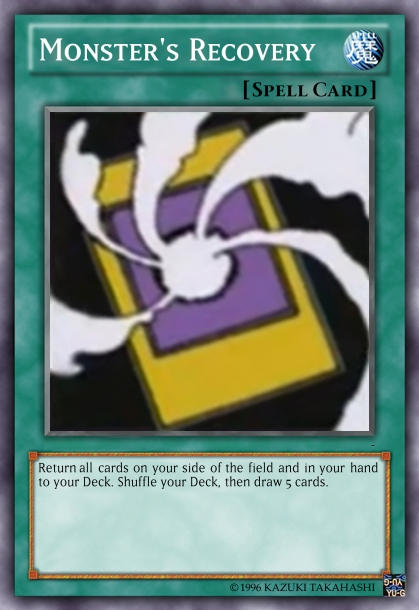 monster recovery card yugioh Yu-Gi-Oh!: Pharaoh's Servant REPRINT 25th Anniversary Edition Recupera-Mostri Monster Recovery Card Profile :