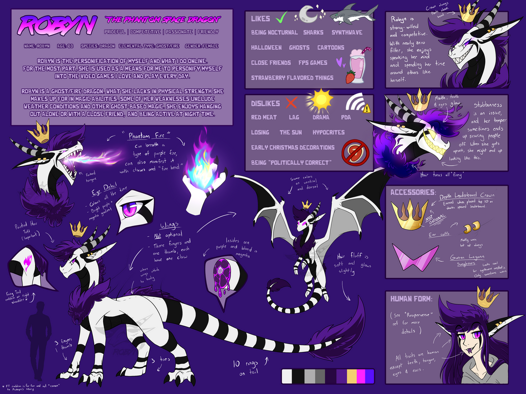Robyn Ref 2019 by RobynTheDragon on DeviantArt