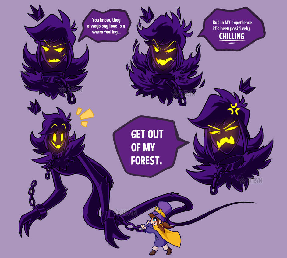 Snatcher Contract A Hat in Time: The Forgotten Prince Snatcher by RobynTheDragon on ...
