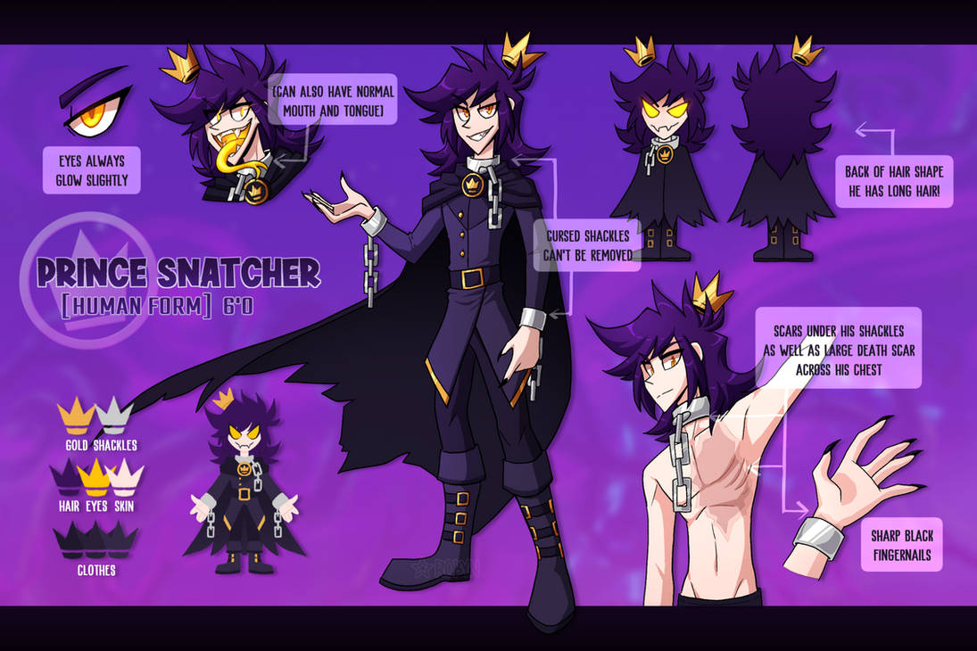 Human Prince Human Prince Snatcher Reference by RobynTheDragon on DeviantArt