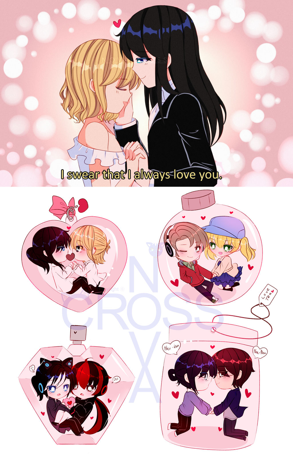 My Dear Valentine For My Lovers By Operation Novacross On Deviantart