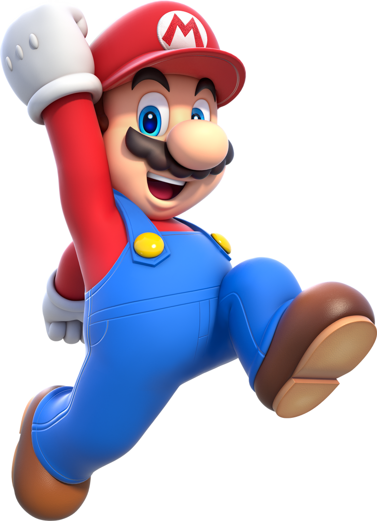 Mario Reaching Mario Jumping Happily by USANintendo on DeviantArt