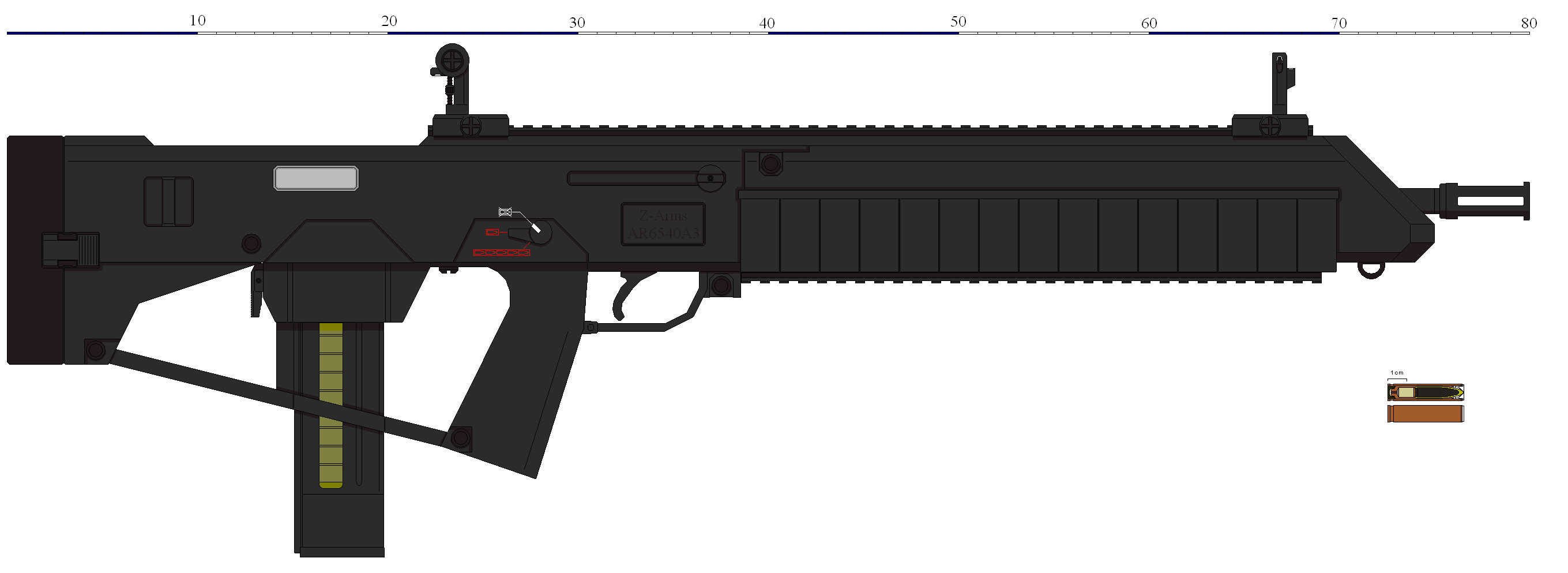 Assault Rifle 6540A3 by Seth45 on DeviantArt