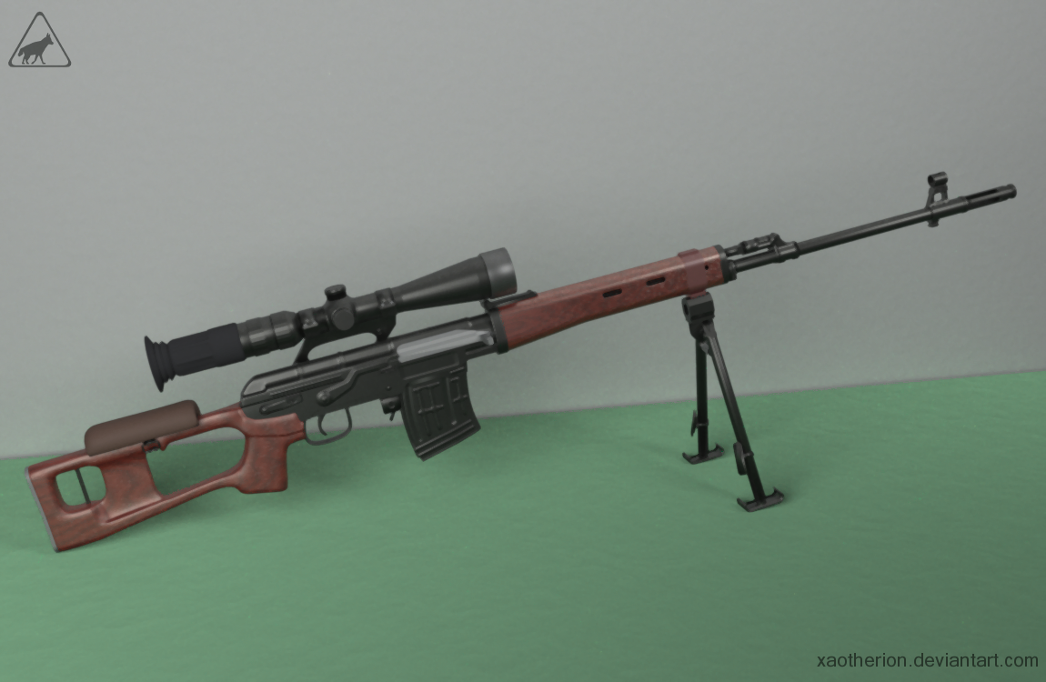 SWD-M sniper rifle by xaotherion on DeviantArt