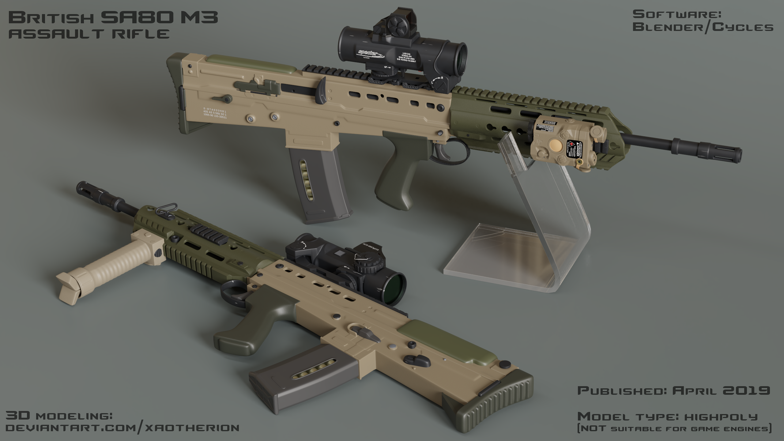 Sa80 Rifle Drawing British SA80 M3 rifle by xaotherion on DeviantArt