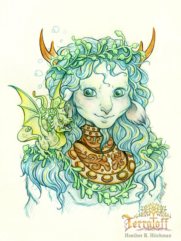 MarchOfTheFauns #6 Seaside Faun by HeatherHitchman