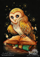 Witta The Owl Painting