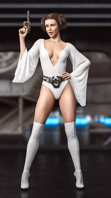 Princess Leia in Death Star