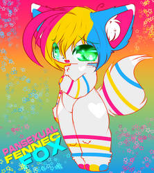 Pride Customs - Pansexual Fennec Fox