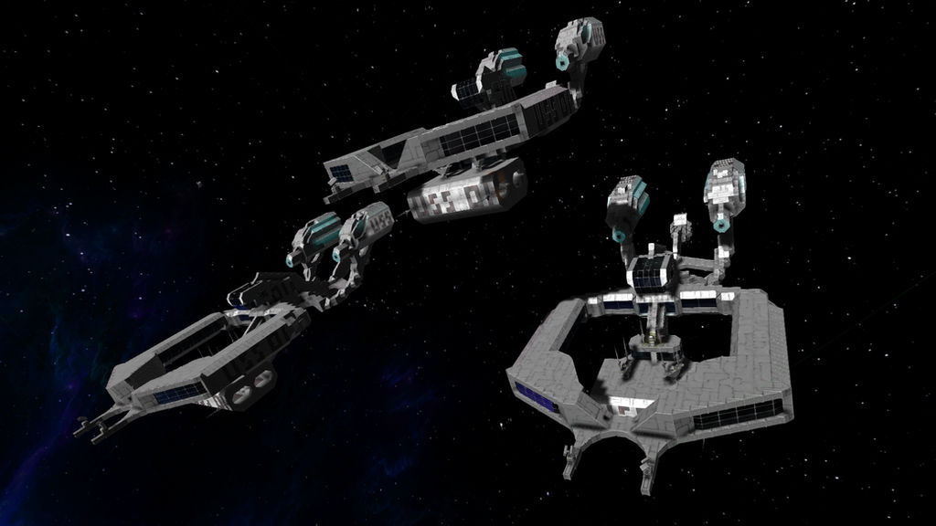 Space Engineers USS 01 Civilian Fleet Mothership By EfoepArts On space-engineers-uss-01-civilian-fleet-mothership-by-efoeparts-on