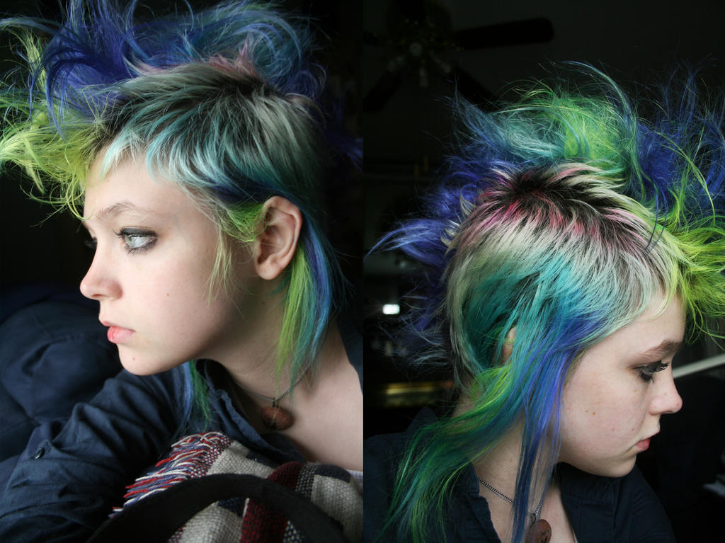 Fohawk Back View My fohawk by unappreciatedart on DeviantArt
