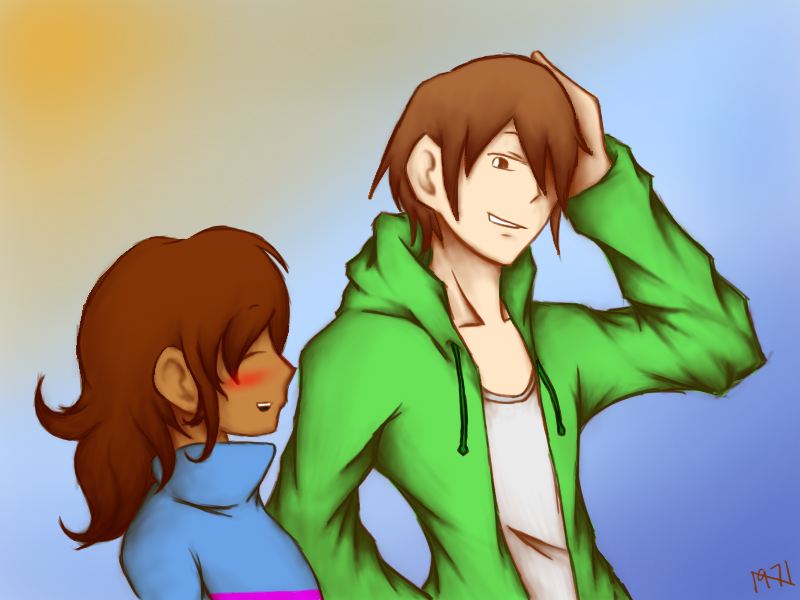 Storyshift Chara And Frisk By Noiseno97 On Deviantart Storyshift Chara And Frisk By Noiseno97 On Deviantart