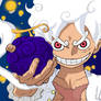 Luffy Gear 5th Holding Gomu-Gomu No Mi