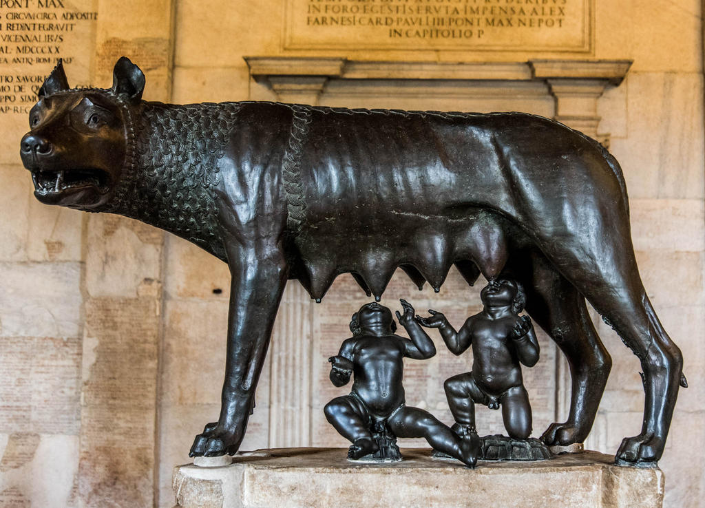 Lupa, Romolo e Remo by filmotta on DeviantArt