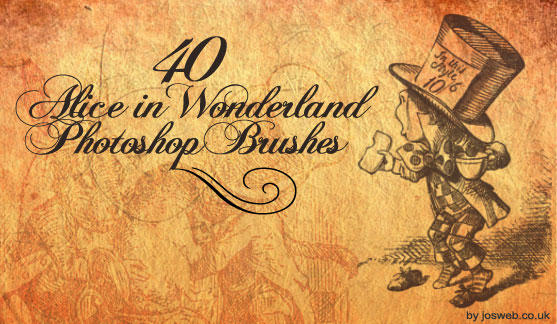 Alice In Wonderland Brushes