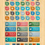 Candy Chunk - Social Network Icons