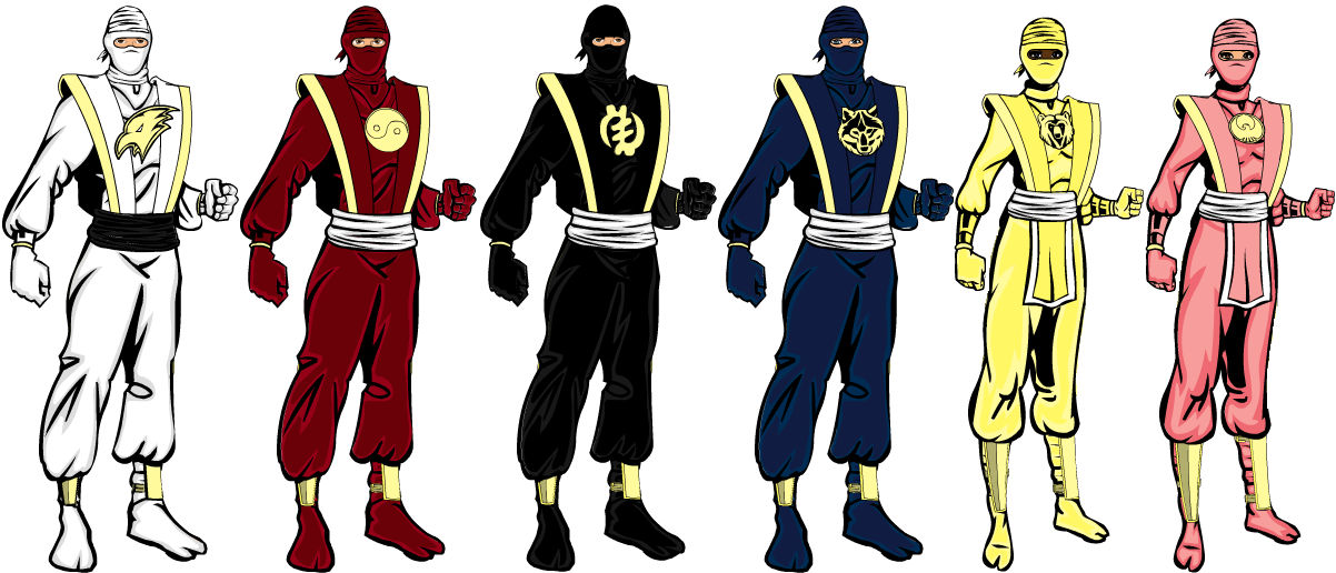 All Nija Ranger MMPR03 Ninja Rangers by CaptainDutch on DeviantArt